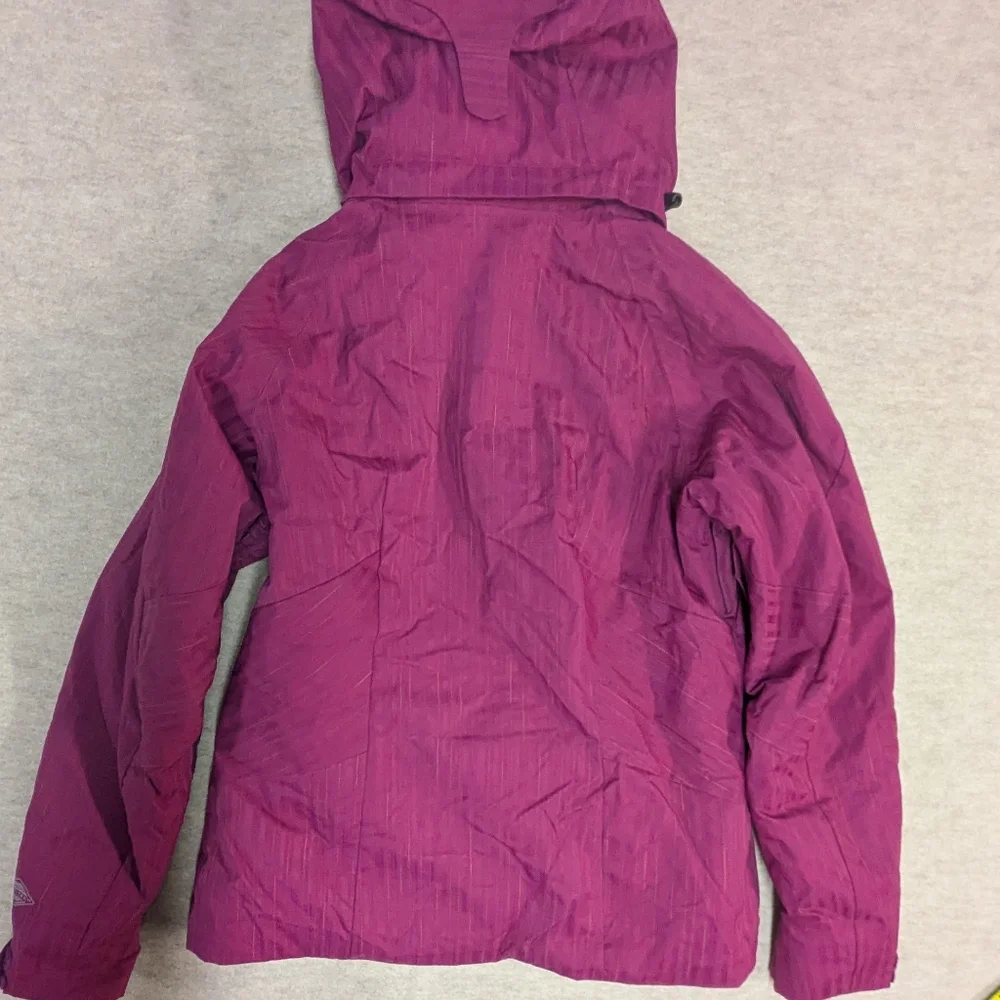 Columbia Titanium Women's Med Berry Pink Winter Jacket Coat Waterproof Details!! - Picture 16 of 16